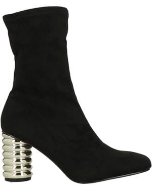 Menbur Ankle Boots Textile Fibres - Black