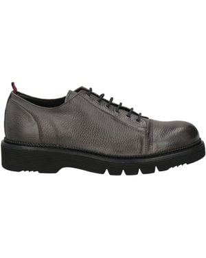 Exton Lead Lace-Up Shoes Leather - Brown