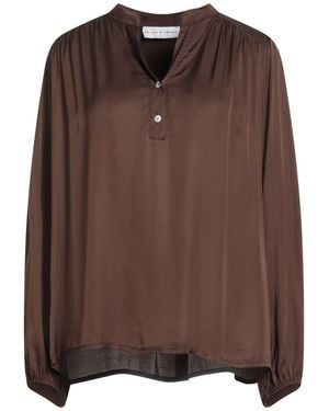 SKILLS & GENES Camel Top Viscose - Brown