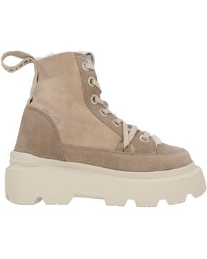 Inuikii Ankle Boots Shearling - Natural