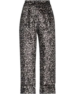 ALESSIA SANTI Trousers Polyester, Elastane - Grey