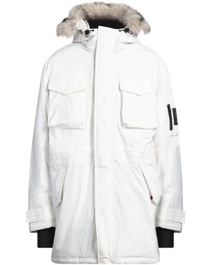 Timberland Coat Cotton, Nylon, Acrylic, Modacrylic, Polyester - White