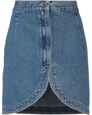 Christopher Kane Denim Skirt Cotton - Blue