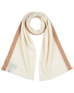 Eleventy Scarf Cashmere - White