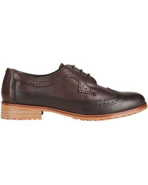 Barbour Lace-Up Shoes Leather - White