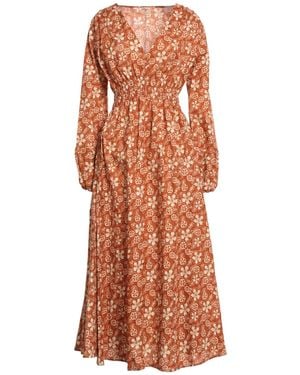 Massimo Alba Maxi Dress Cotton - Multicolour
