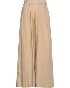 Roberto Collina Pants Cotton - Natural