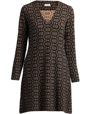 Siyu Mini Dress Merino Wool - Black