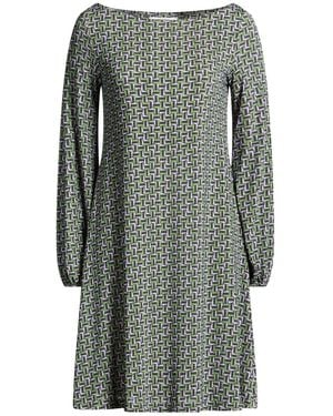 Maliparmi Mini Dress Viscose, Elastane - Grey