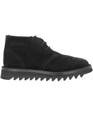 KENZO Ankle Boots - Black