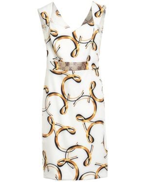 CAMILLA Midi Dress Polyester, Elastane - White