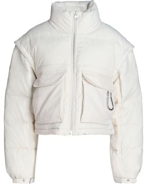 Calvin Klein 2-in-1 Relaxed Puffer Jacket - White