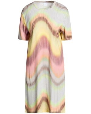 Paul Smith Mini Dress Cotton, Elastane - White