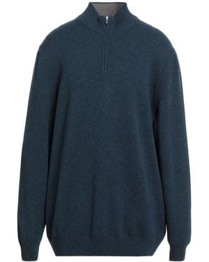 Gran Sasso Turtlenecks - Blue