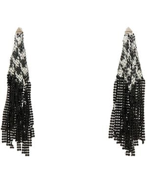Rabanne Earrings - Black