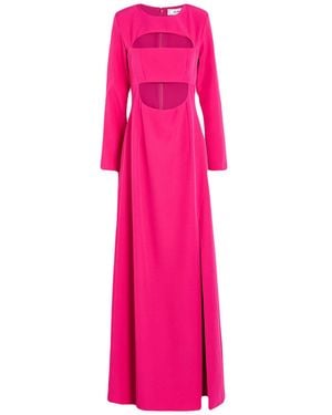 Jijil Fuchsia Maxi Dress Polyester, Elastane - Pink