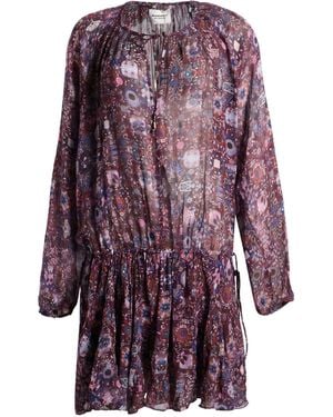 Isabel Marant Mini Dress Viscose - Purple