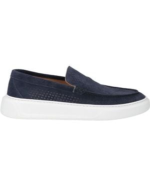 Stokton Loafers Leather - Blue