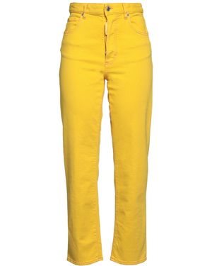DSquared² Jeans Cotton, Elastane - Yellow