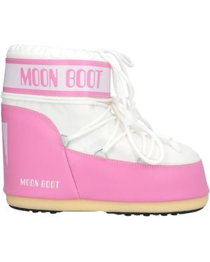 Moon Boot Ankle Boots - Pink