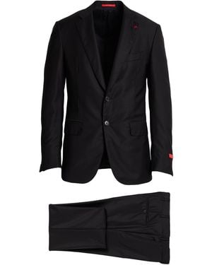 Isaia Suit Wool - Black