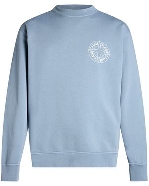 Stone Island Sweat-Shirt - Bleu