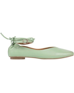 CafeNoir Ballet Flats - Green