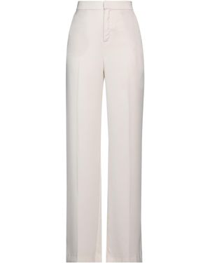 パンツ THE ANDAMANE Ivory gabardine pant (T170471ATNW050 IVORY) ANDAMANE Ivory Gabardine Pant in White | Lyst