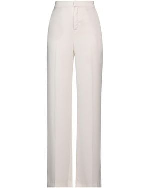 パンツ THE ANDAMANE Ivory gabardine pant (T170471ATNW050 IVORY) ANDAMANE Ivory Gabardine Pant in White | Lyst