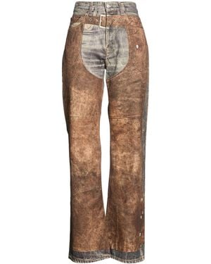 Acne Studios Jeans Cotton - Natural