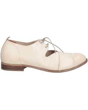 Moma Lace-Up Shoes Calfskin - Natural