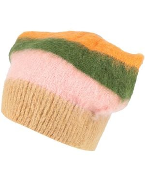 Jucca Hat Polyamide, Alpaca Wool, Mohair Wool - Natural