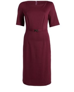 Manila Grace Midi Dress - Purple