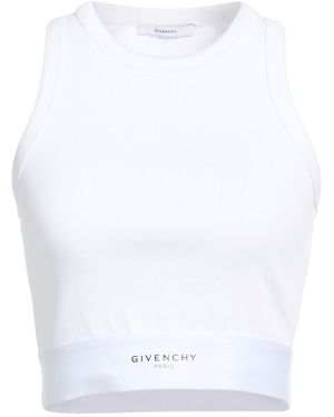Givenchy Tank Top Cotton, Elastane - White