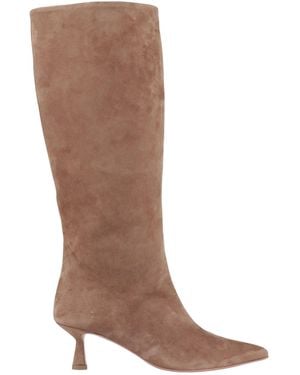 Aldo Castagna Khaki Boot Leather - Brown