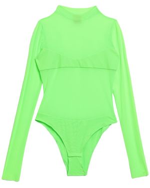 NOT AFTER TEN Bodysuit Polyamide, Elastane - Green
