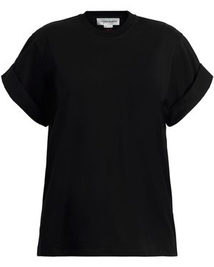 Victoria Beckham T-Shirt Organic Cotton, Elastane - Black