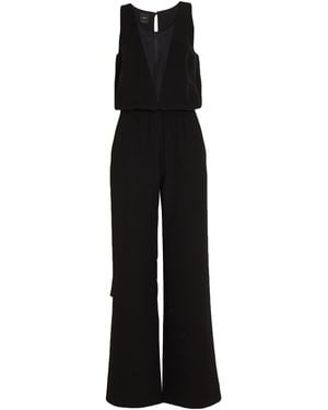 Pinko Jumpsuit Polyester, Elastane - Black