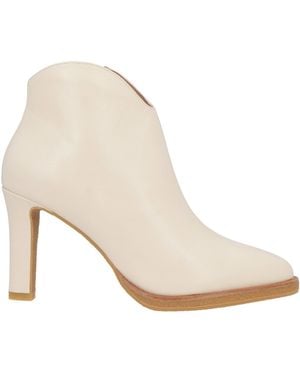 Lola Cruz Botines De Caña Alta - Neutro