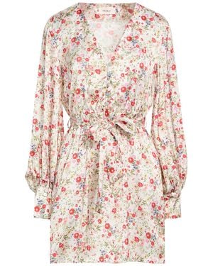 ViCOLO Ivory Mini Dress Polyester - White