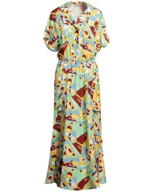 Fedeli Maxi Dress - Metallic