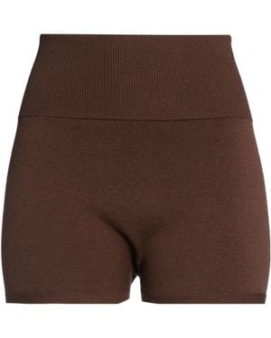 Wolford Shorts & Bermuda Shorts Virgin Wool, Polyester - Brown
