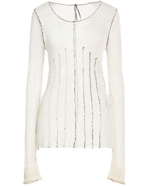 Masnada Sweater Linen - White