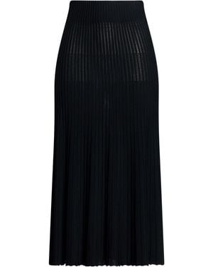 FFORME Midi Skirt Viscose, Polyamide, Elastane - Black