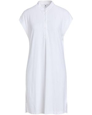 European Culture Mini Dress Cotton - White