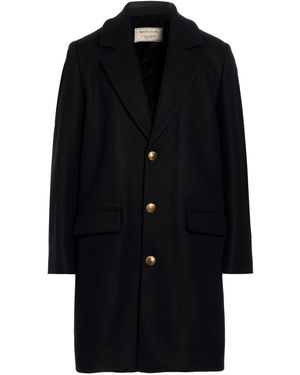 Maison Kitsuné Coat Wool, Polyamide - Black