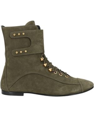 Giuseppe Zanotti Ankle Boots Leather - Green