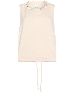 Alysi Top Virgin Wool, Elastane - White