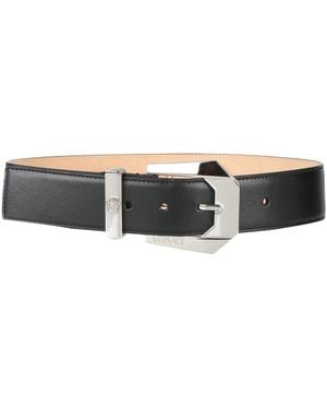 Versace Belt Calfskin - Black