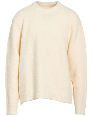 Jack & Jones Ivory Sweater Acrylic, Polyester, Wool, Elastane - Natural